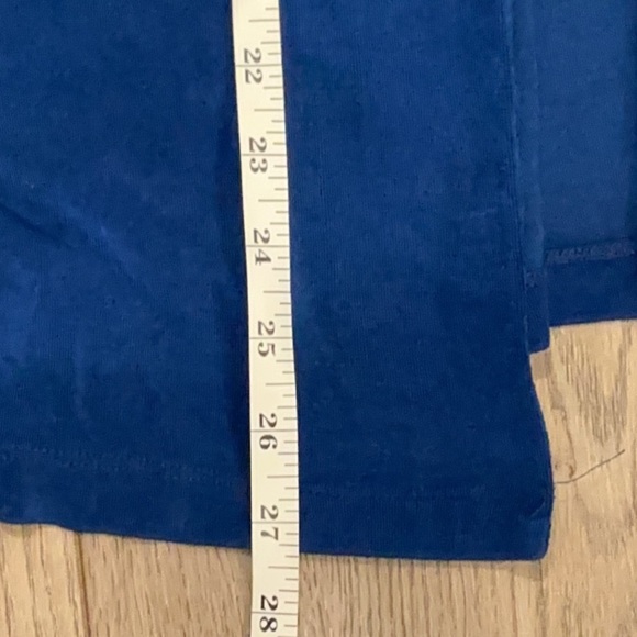 Chico's Travelers Women's Cobalt Blue Jacket Shrug 3/4 Sleeve Slinky Size LG/2 - Picture 9 of 9